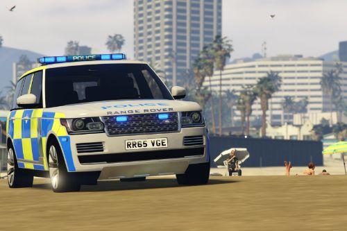 2014 Police Range Rover Vogue